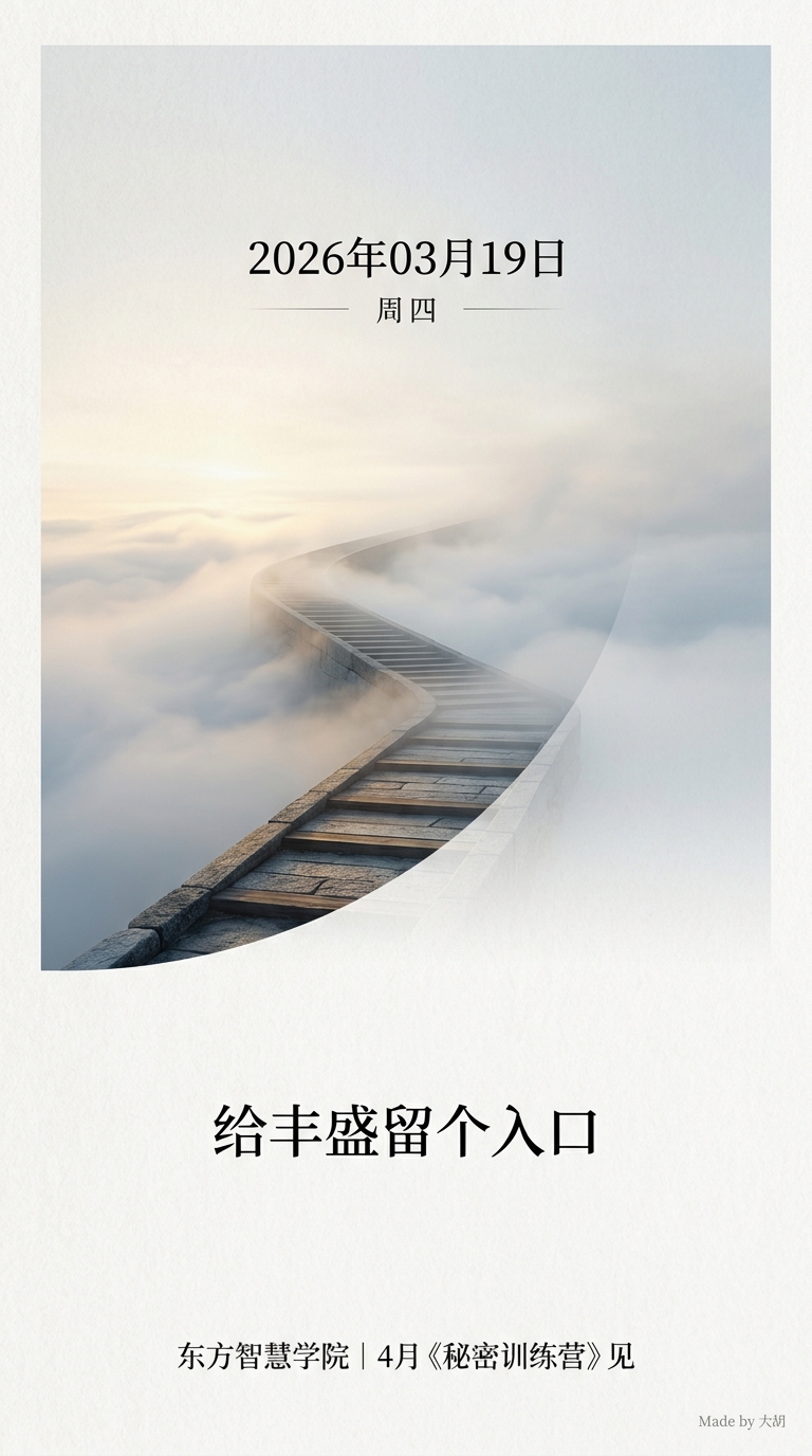 给丰盛留个入口