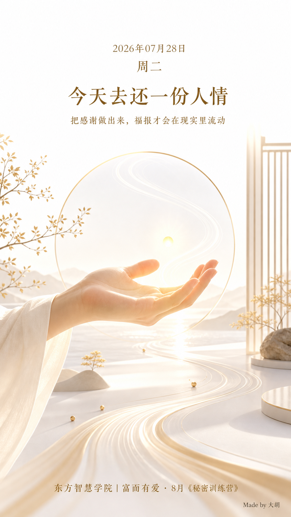 今天去还一份人情
