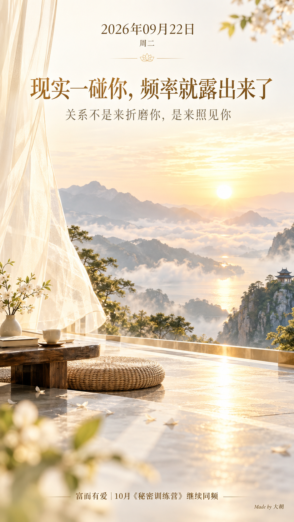 现实一碰你，频率就露出来了