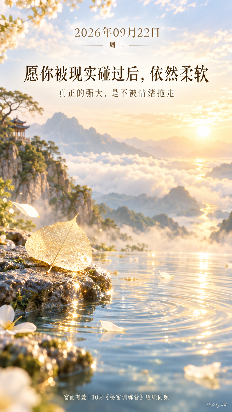 愿你被现实碰过后，依然柔软