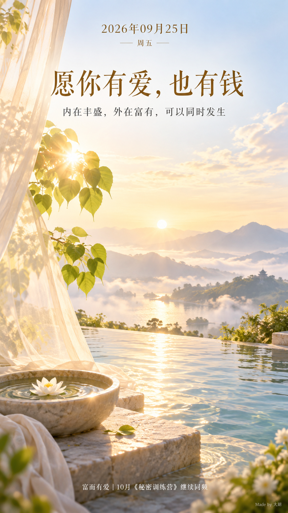 愿你有爱，也有钱